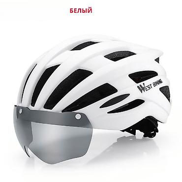 magnet: Шлем для велосипеда West Biking с визиром – защита, комфорт и стиль в — 10
