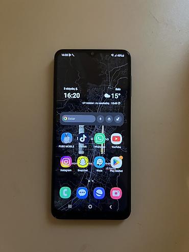 telfon satisi: Samsung Galaxy A12, 32 GB, rəng - Qara, Sensor — 6