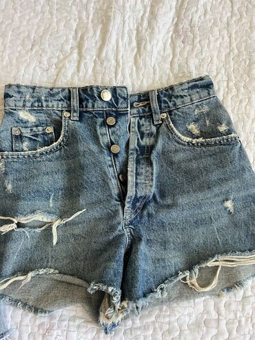 джинсы zara: Джинсы и брюки, цвет - Голубой, Новый
