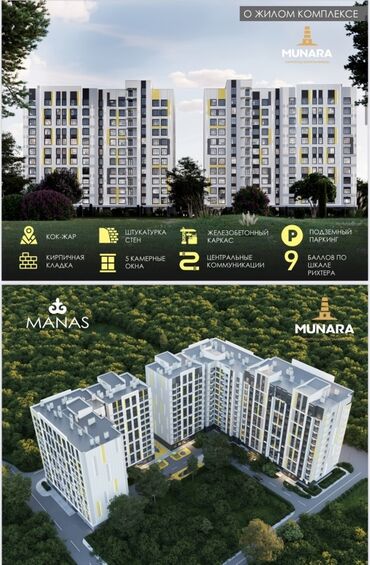 продажа домов военно антоновка: Элитка, 2 бөлмө, 83 кв. м
