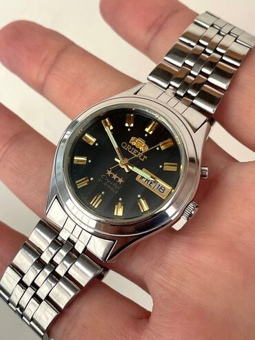 Qol saatları: İşlənmiş, Qol saatı, Orient, rəng - Qara — 2