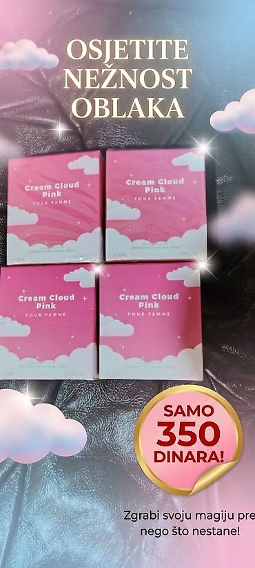 dior narukvice: Cream Cloud Pink – Pour Femme Ariana Grande Cloud 1/1 350 dinara - — 1