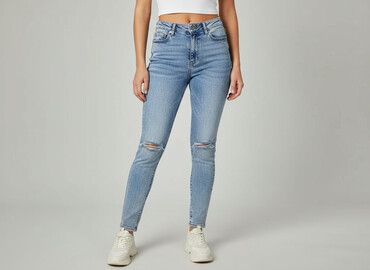 dzwony jeansy damskie: Beloved, Jeansy damskie, rozmiar S
