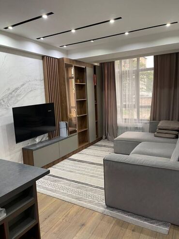 элитка двушка: 2 комнаты, 46 м², 2 этаж, Дизайнерский ремонт