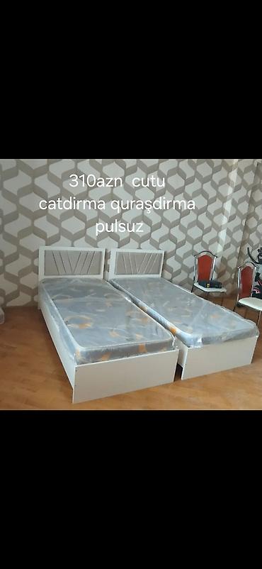 Çarpayılar: Tək nəfərlik çarpayı modelləri - Müxtəlif dizaynlar: ağ korpuslu — 32