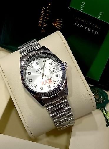 Aksesuarlar: Rolex Datejust üslubunda lüks qol saatları - Korpus və qolbaq: qızılı — 7