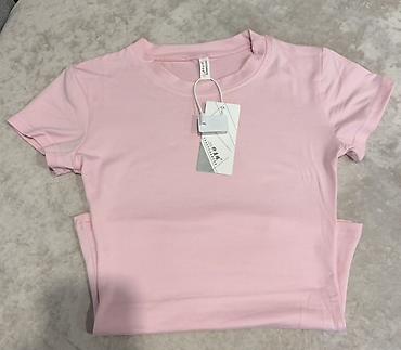 pull bear: Базовые женские футболки, комплект из двух цветов: - нежно-розовый - — 1