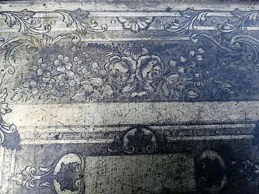 Staro posuđe i escajg: Vintage veliki posrebreni predratni poslužavnik 57 cm!. Vintage veliki — 10