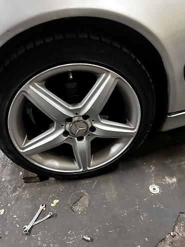 814 817: Литые диски Mercedes-Benz AMG стиль, 5 спиц - Диаметр: ориентировочно — 4