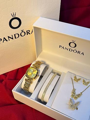 Наборы украшений: Набор украшений Pandora в подарочной коробке — 8