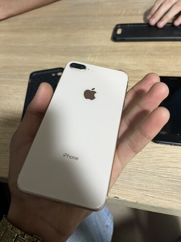 Apple iPhone: IPhone 8 Plus, 64 GB, Qızılı, Barmaq izi