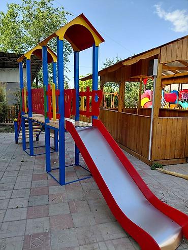 Детские горки: Горки и комплексы для детских площадок, пластик металл дерево на — 30