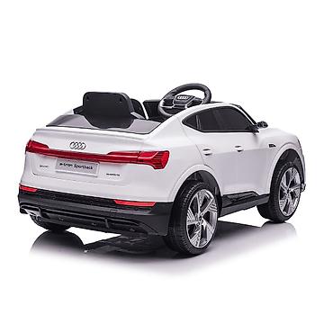 decije odelo: Audi e-tron Sportback GT – dečiji automobil na akumulator, beli Šifra — 4