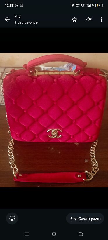 фатзорб оригинал и подделка как отличить: Əl çantası, Chanel