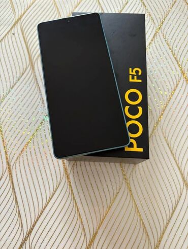 Poco: Poco F5, 256 GB, rəng - Qara, Barmaq izi