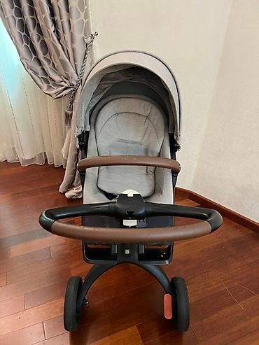 stokke коляска: Классическая прогулочная коляска, Б/у, Пол: Мальчик, Возраст: 1-6 месяцев, Самовывоз — 5