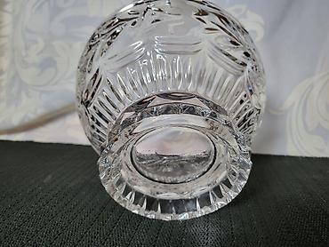 Činije: Cinija nova kristal Zajecar iz 70ih.god. Cinija kristal sa matiranim — 9