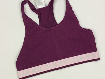 Biustonosz sportowy H&M w odcieniu fioletu, zaprojektowany z myślą