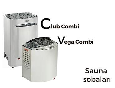 su generatoru: Harvia Club Combi / Vega Combi sauna sobaları Öz inteqrasiya olunmuş — 1