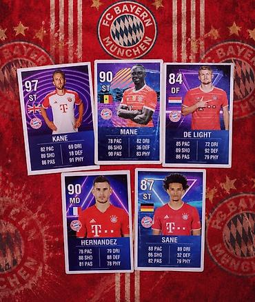 kohn: Bayern München futbolçu kartları seti — 1