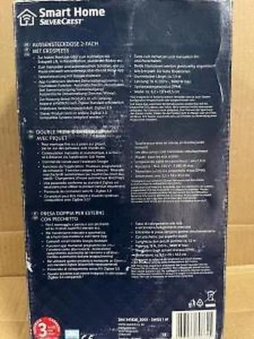 Utičnice: Smart Home SilverCrest spoljašnja pametna utičnica, 2-polna, sa — 14