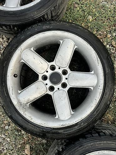 коса е34: Колеса в сборе 245 / 40 / R 17, Лето, Б/у, Комплект, Легковые, Литые, отверстий - 5 — 5