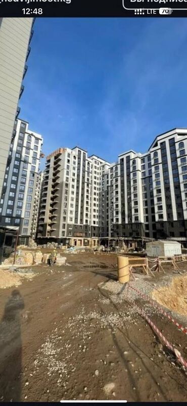 Продажа квартир: 2 комнаты, 77 м², Элитка, 12 этаж, ПСО (под самоотделку)