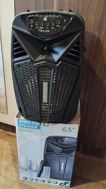 ses guc: KTS-1576/KTX-1187 portativ simsiz akustik sistem - 6.5" dinamikli — 1
