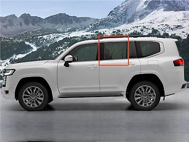 крузер 80: Стекло Заднее левое Lexus, 2023 г., Б/у, Оригинал — 5