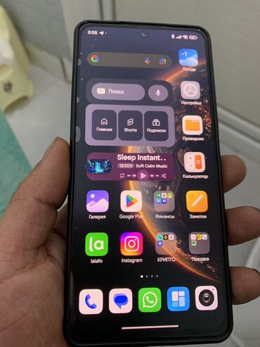 телефон redmi9: Redmi, Redmi Note 12, Б/у, 256 ГБ, цвет - Черный, 2 SIM