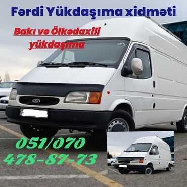 zibillərin daşınması: Ford transit şəhər və ölkə daxili yüklərin daşınması Sərfəli qiymət