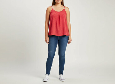 t shirty kropki: C&A, Women`s top, size XL