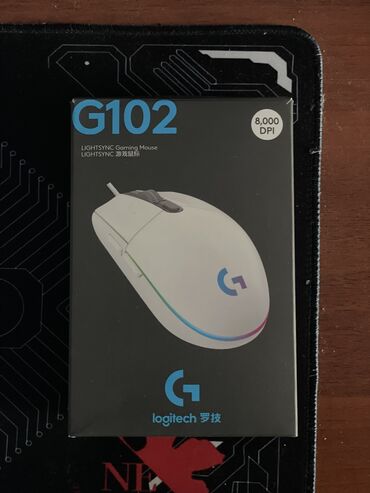 Компьютерные мышки: Продаю мышку G102

Цвет белый 

RGB