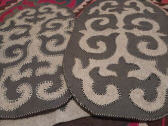 ковры дорожка: Шырдак 150 * 100, Овальный