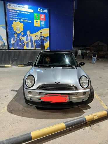mini cooper цена бишкек: Mini Cooper: 2003 г., 1.6 л, Механика, Бензин, Купе
