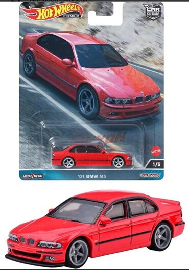 Oyuncaqlar: Hot Wheels Premium – Car Culture seriyası Model: ’01 BMW M5 (E39)