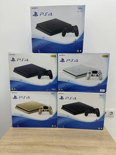 плейстейшин: Продаю Sony PlayStation 4 слим, 500 гб. Приставки привозные в