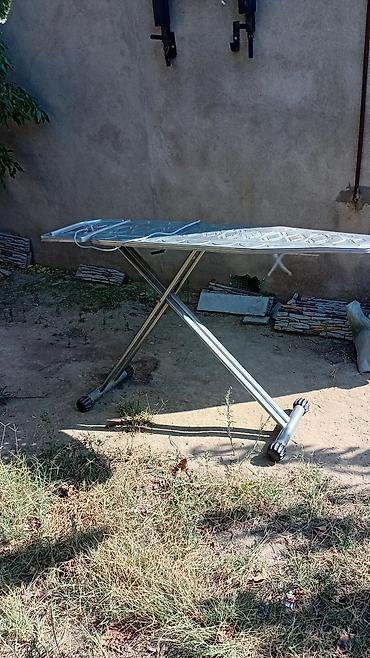Metal ütü masası - Material: tam metal konstruksiya, perforasiyalı lalafo.az -da Metal ütü masası - Material: tam metal konstruksiya, perforasiyalı