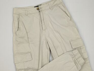 Women: Material trousers for women, size S (EU 36)