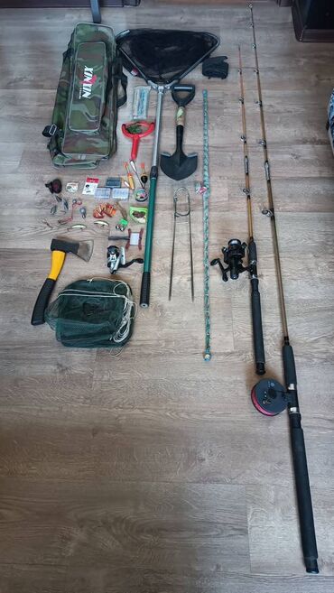 Охота и рыбалка: Набор для рыбалки, продаём только всем комплектом сразу