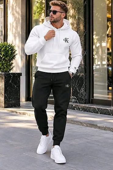 converse majice: Muski Komplet Trenerka Cena: 4150 dinara ❤️‍🔥 Velicine: S,M,L,XL,XXL — 6