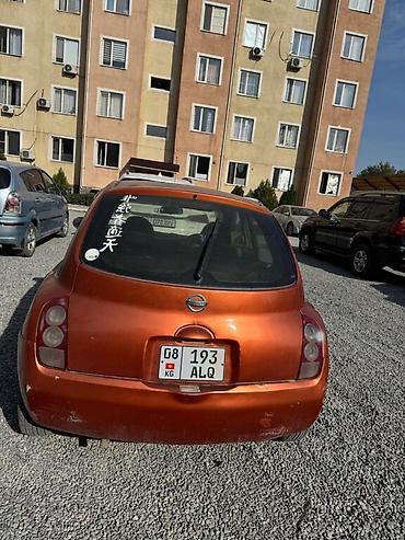Транспорт: Nissan March: 2002 г., 1.3 л, Автомат, Бензин, Хэтчбэк — 4