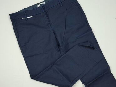 Mango, Material trousers for women, size L (EU 40)