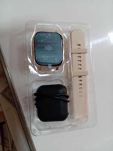 smart saat t500: Yeni, Smart saat, Sensor ekran, rəng - Qızılı — 3