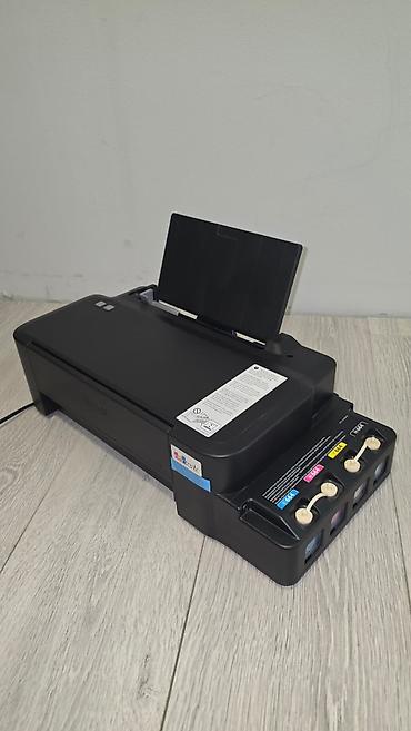 Струйный принтер Epson EcoTank L121 с оригинальной системой at lalafo.kg Струйный принтер Epson EcoTank L121 с оригинальной системой