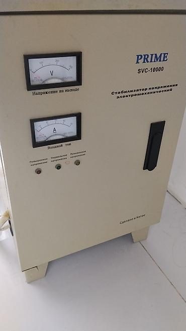 sehne isiqlari: PRIME SVC-10000 elektromechanik gərginlik stabilizatoru - Model — 1