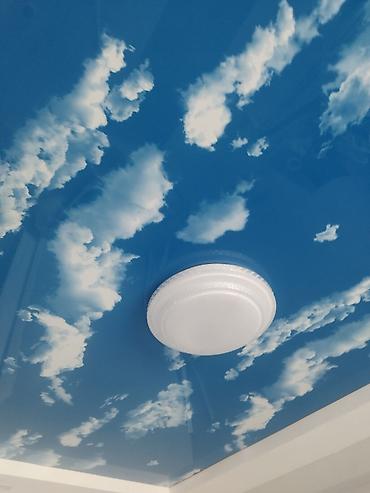 Натяжной потолок: Натяжной потолок Глянцевое Монтаж — 3