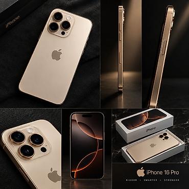 IPhone 16 Pro, 256 GB, Qızılı, Face ID