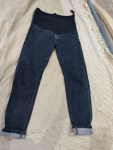 жакет и джинсы: Джинсы для беременных, новый, размер 46, даром