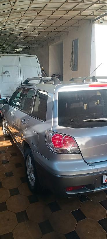 hammer h2: Mitsubishi outlander 2004 2.4 Кроссовер серебристого цвета с — 6